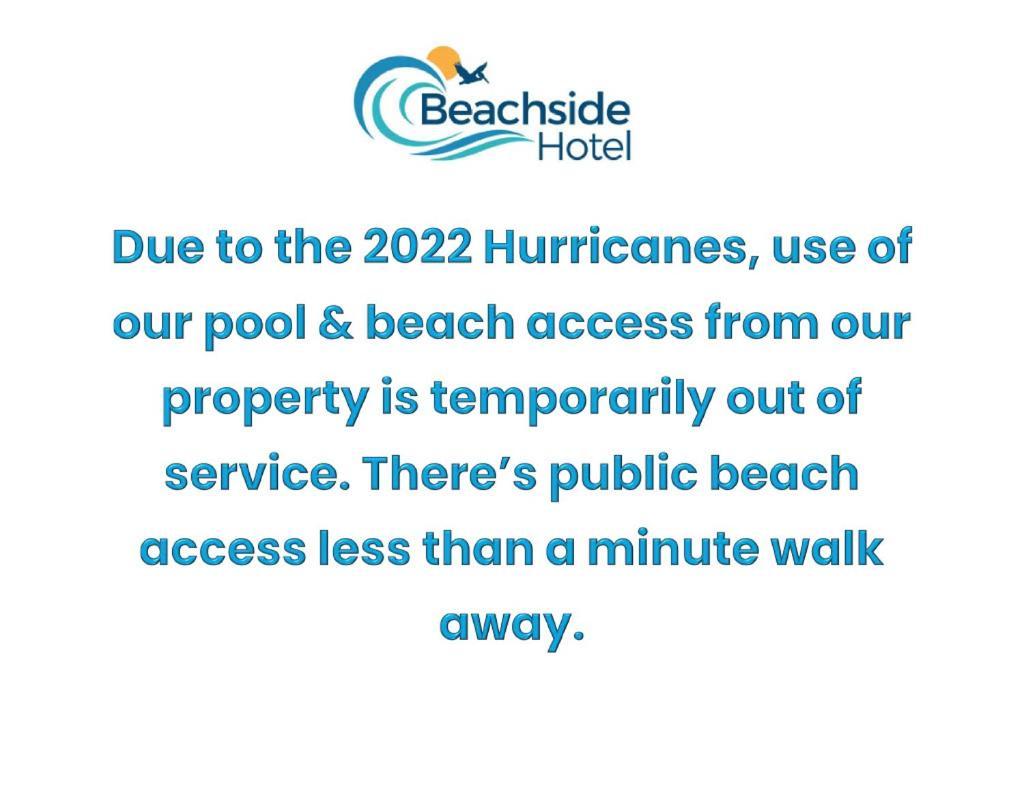 Beachside Hotel - Daytona Beach Shores Дейтона-Бич-Шорс Экстерьер фото