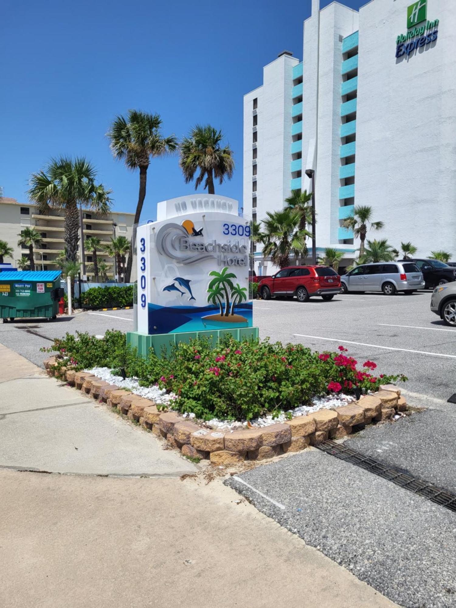 Beachside Hotel - Daytona Beach Shores Дейтона-Бич-Шорс Экстерьер фото